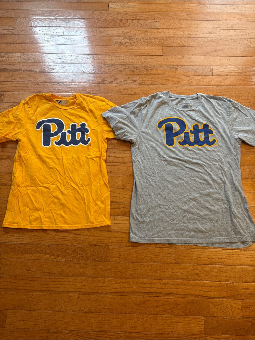 Pitt ' Short Sleeve Tee - Yellow or Gray